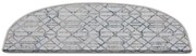 Szare dywaniki na schody zestaw 16 szt. 20x65 cm Cottage Warmth – Vitaus