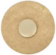 LED Kinkiet SOLE LED/7W/230V śr. 44 cm złoty