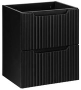 Szafka pod umywalkę NOVA BLACK 82-50-2S 50cm czarna COMAD