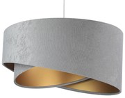 Lampa wisząca GEMSTONE szara/złota BPS KONCEPT