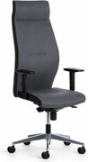Krzesło dyspozytorskie MEGA PLUS, ciemnoszary