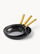 Komplet patelni z powłoką zapobiegającą przywieraniu Padova, 3 elem.