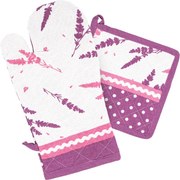 Rękawica kuchenna i podkładka Lawenda 2022, komplet 2 szt.