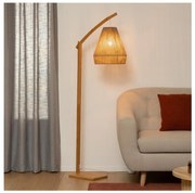 Atmosphera - Lampa podłogowa PALM 1xE27/60W/230V bambus/konopie