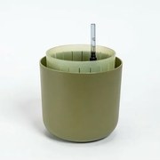 Plastia Doniczka samonawadniająca Tolita Air zielony, śr. 19 cm