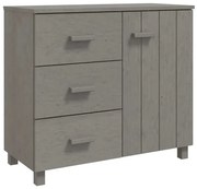 Jasnoszara komoda drewniana w stylu rustykalnym G3-G63