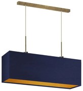 Lampa wisząca do jadalni na złotym stelażu - P3-Z42