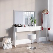 Stół o jamierze biały 120x40x83 azur