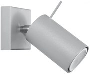 Nowoczesny kinkiet regulowany szary N8-H40