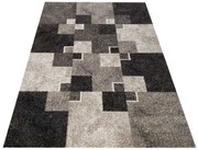 Szary miękki nowoczesny dywan E2-A87