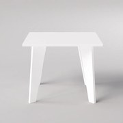 Stół OLEN 90 x 90 cm do kuchni, salonu, jadalni Biały