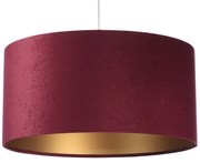 Lampa wisząca HOME 30 bordowa/złota BPS KONCEPT