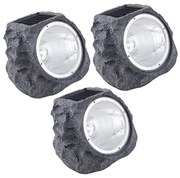 Eglo 48505 - Zestaw 3x solarnych lamp LED 3xLED/0,06W 600 mAh