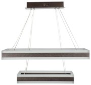 LED Żyrandol ściemnialny na lince LED/113W/230V 3000K brązowy