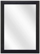 Czarne prostokątne lustro aluminiowe B1-P86