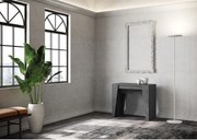 Konsola rozkładana 90x48/308 cm Anvar antracytowy efekt stucco