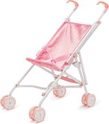 Baby Mix Składany wózek golfowy dla lalek Tara, różowy, 54 x 28 x 50 cm