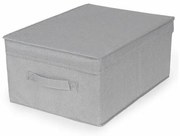 Compactor Składany schowek kartonowy Wos, 30 x 43 x 19 cm, szary, S