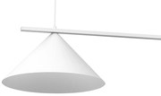 Lampa wisząca CAPITAL BIAŁY 2XGX53, podwójna, dwa klosze