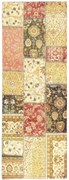 Dywan nowoczesny Michele Patchwork czerwony 80 cm x 195 cm