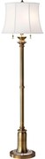 Feiss FE-STATEROOM-FL-BB - Lampa podłogowa STATEROOM 2xE27/60W/230V mosiądz
