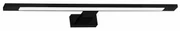 Kinkiet czarny, listwa, SHINE BLACK 60cm 12W LED