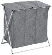 Kosz na pranie TRIO TOP, 3 komory, WENKO