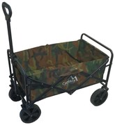 Cattara 13704 Składany wózek kempingowy Trogir Army, 104 x 86 x 55 cm, M