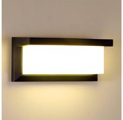 Brilagi - Kinkiet zewnętrzny BRICKY 1xE27/60W/230V czarny IP54