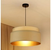 Brilagi - Lampa wisząca OREGON VEGE 1xE27/15W/230V pr. 45 cm beżowa