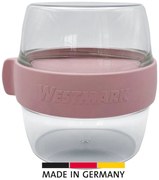 Westmark Dwuczęściowy pojemnik na przekąski MAXI, 700 ml, różowy