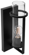 LAMPA ŚCIENNA KINKIET APP1234-1W Czarna