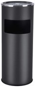 SongmicsHome Stojący popielnik z koszem na śmieci SMOKE, 60,5x24,5 cm, czarny