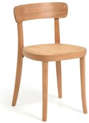 Krzesło do jadalni z drewna bukowego Kave Home Romane