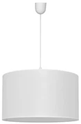 Żyrandol na lince ALBA 1xE27/15W/230V śr. 45 cm biały