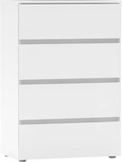 Komoda PARMAD, biała