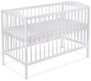 Łóżeczko TOMI V Klasyczne Białe