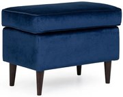 Pufa RON VELVET granatowa SIGNAL