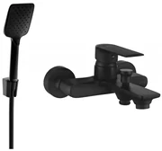 Mexen Royo R62 bateria wannowa z zestawem prysznicowym, czarna - 7223R62-70