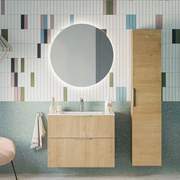 Badmöbel Set TIM 80 cm mit Keramikbecken