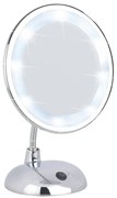 Lusterko kosmetyczne STYLE z podświetlaniem LED, powiększenie x3, WENKO