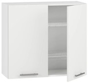 Szafka kuchenna wisząca z ociekaczem 80 VENTO GC-80/72 biały mat HALMAR