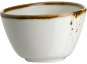 Mäser Owalna miska Pintar White brązowe kropki 7 x6 cm, S