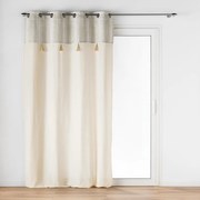 Zasłona w naturalnym kolorze 140x240 cm Island – douceur d'intérieur