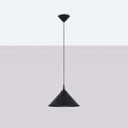 Lampa wisząca ZUMA czarna SOLLUX  LIGHTING