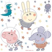 Dekoracja samoprzylepna Peppa pig Space, 30 x 30 cm