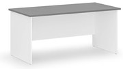 Biurko PRIMO WHITE, 160x80 cm, biały/grafit