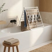 Suszarka na pranie łazienkowa, na wannę, 70 x 79 cm, MALO