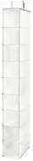 Compactor Organizer do zawieszenia na obuwie Milky, 15 x 30 x 128 cm