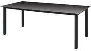 Stół ogrodowy ze szklanym blatem G7-K91